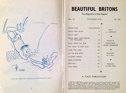 null [27 numéros de BEAUTIFUL BRITONS]. Publication anglaise des années 70, édité...