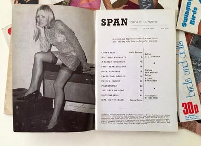 null [24 numéros de SPAN]. Publications anglaises des années 70, édité par Toco Publications,...