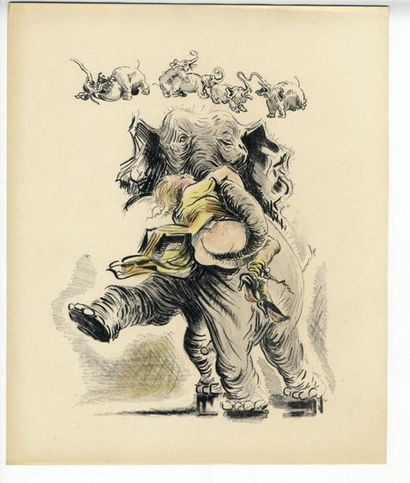 null [HOFFMANN (Gaston)]. [Le Théâtre de la nature, Paris, vers 1938]. Un volume...
