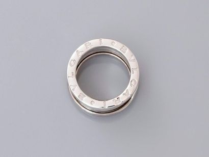 null BULGARI, B.ZERO1. Ring in white gold, 750 MM, signed , size : 48, weight : 9,65gr....
