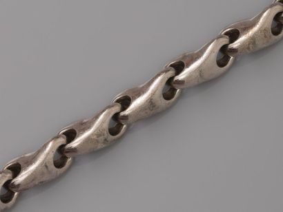 null Bracelet in, silver 925 MM, length 20 cm, weight: 104gr. gross.