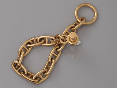 null HERMES, Bracelet en or jaune, 750 MM, signé, longueur 20 cm, poids : 96,4gr....