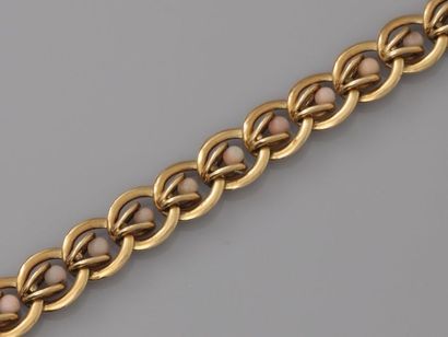 null Presumed from the House HERMES, nice bracelet forming a series of arcatures...