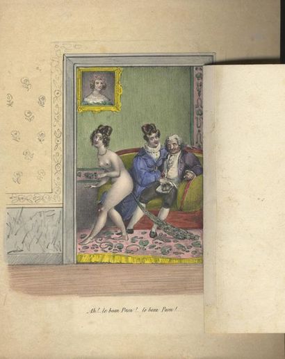 null [Achille DEVÉRIA et ses amis]. Portes & fenêtres, vers 1850. 8 lithographies...