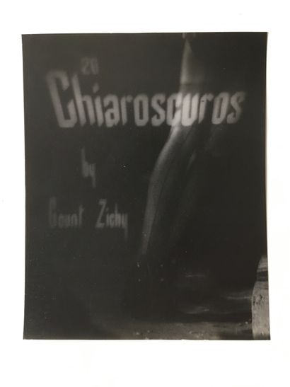 null Count Theodore ZICHY (1908-1983). Legs, Chiaroscuros series, 1948. Period silver...