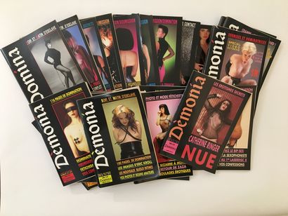 null DOMINA & DEMONIA. 24 issues of the mythical magazine of the 90s, a beacon, in...