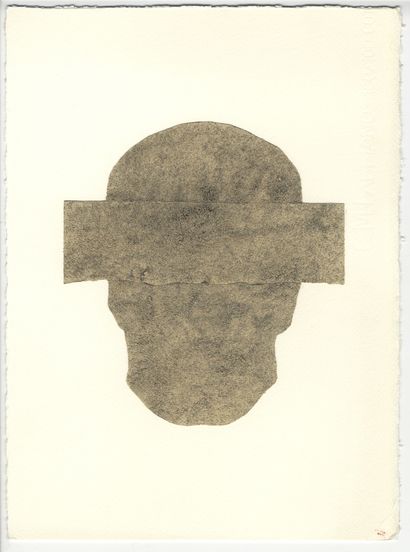null Henri MACCHERONI (1932-2016). Le Transformat ou Crânes-Vanités, 2000. 8 œuvres...