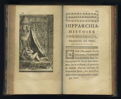 null [Pierre-François Godard de BEAUCHAMPS or Abbé Jérôme RICHARD]. Hipparchia, a...