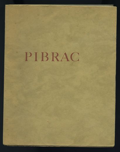 null [Pierre LOUŸS - Marcel STOBBAERTS] Pibrac, enlarged edition and decorated with...