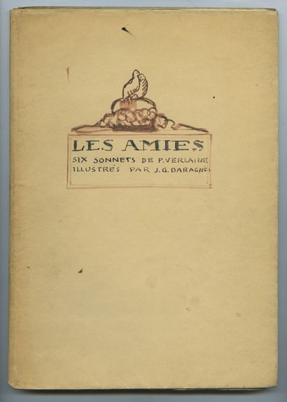 null [Paul VERLAINE - Jean-Gabriel DARAGNÈS]. Les Amies, sonnets, embellished with...