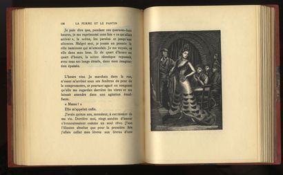 null Pierre LOUŸS - Achille OUVRÉ. La Femme et le pantin, roman espagnol. A. Plicque...
