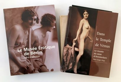 null [CURIOSA]. Ludwig von BRUNN. Ars Erotica. Harenberg, 1989. 3 large volumes in-4....