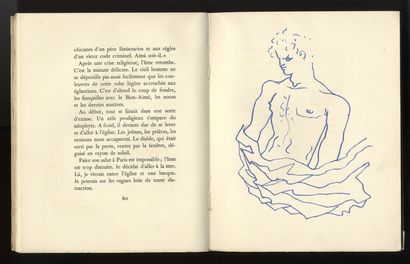 null [Jean COCTEAU] Paul MORIHIEN. Le Livre blanc. [S. l., s. n., s. d. vers 1940]....