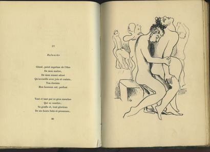 null [Paul VERLAINE] Women, Hombres. For the friends of Paul Verlaine [Paris, circa...