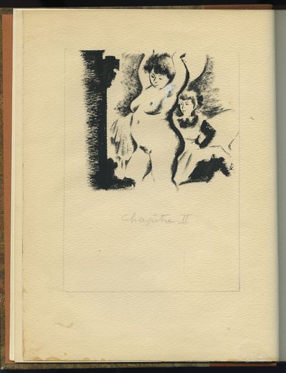 null [ORIGINAL INK & FREE SUITE] Octave MIRBEAU - Gaston de SAINTE-CROIX. The diary...