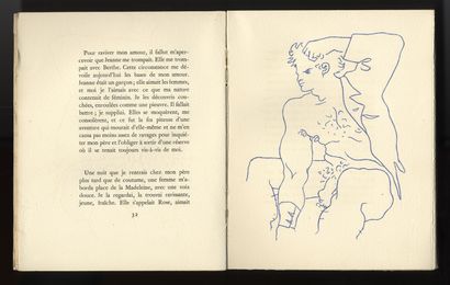 null [Jean COCTEAU] Paul MORIHIEN. Le Livre blanc. [S. l., s. n., s. d. vers 1940]....