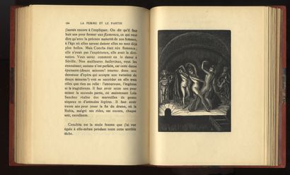 null Pierre LOUŸS - Achille OUVRÉ. La Femme et le pantin, Spanish novel. A. Plicque...