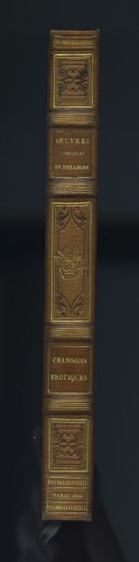 null CURIOSA. Pierre-Jean de BÉRANGER. Œuvres complètes de P.-J. de Béranger. Tome...