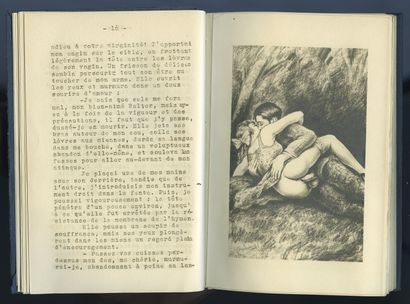 null [Unidentified author - Georges CONRAD]. Sensual Ingénues [Paris, circa 1940]....