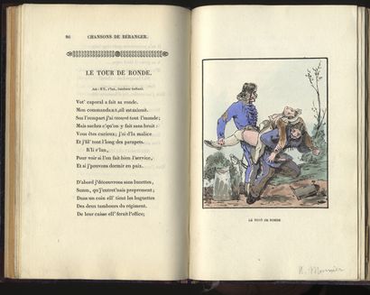 null CURIOSA. Pierre-Jean de BÉRANGER. Œuvres complètes de P.-J. de Béranger. Tome...