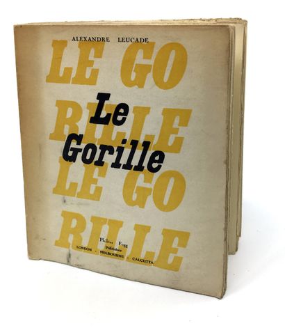 null Alexandre LEUCADE. Le Gorille. Philéas Fogg, publisher London – Melbourne -...