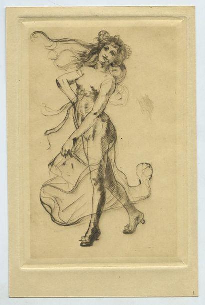 null Armand RASSENFOSSE (1862-1934). 6 engravings, circa 1900-1920. Of which : Les...