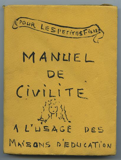 null ENRICHED EXAMPLE [Pierre LOUŸS]. Manual of civility for little girls for use...