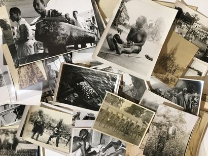null [Photographes divers]. AFRIQUE, vers 1900-1960. Environ 170 épreuves argentiques...