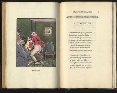 null CURIOSA. Pierre-Jean de BÉRANGER. Œuvres complètes de P.-J. de Béranger. Tome...