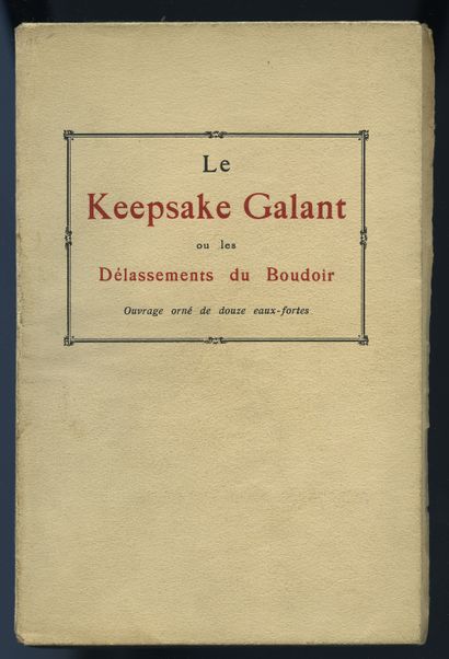 null [Théophile GAUTIER, A. GLATIGNY, Paul VERLAINE…- FRÉDILLO]. Le Keepsake galant...