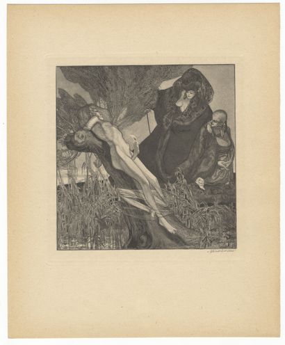 null [Franz von BAYROS (1866-1924)] CHOOSE THE CONIN. Bilder aus dem Boudoir der...