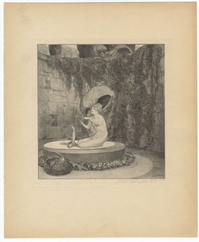null [Franz von BAYROS (1866-1924)] CHOISY LE CONIN. Bilder aus dem Boudoir der Madame...