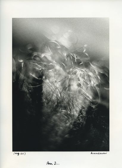 null Henri MACCHERONI (1932-2016). Moment(s) I, 2001. In-folio de 34 feuillets, 35...