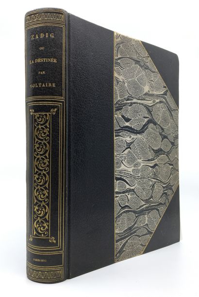 null VOLTAIRE. Zadig or Destiny, Oriental history. 1893, Paris. Printed for the friends...