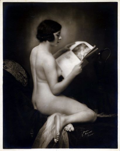 null Julien MANDEL (1872-1935) and Albert WYNDHAM (active around 1930). Nude studies,...