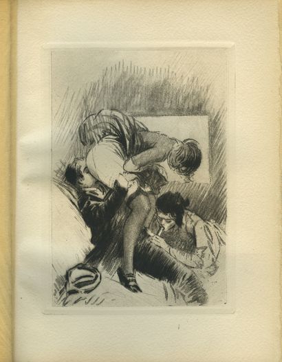 null CURIOSA [Johannes GROS]. Me, doll. Text and etchings of a young girl to the...