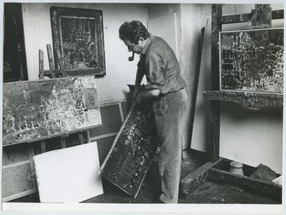 null Jacques YANKEL (1920-2020), peintre, sculpteur et lithographe de la seconde...