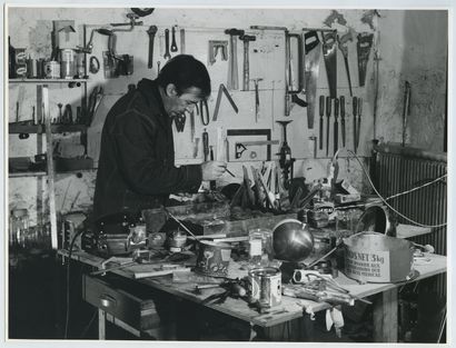 null Pol BURY (1922-2005), peintre et sculpteur belge. Régent de Cinématoglyphe du...