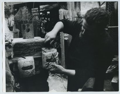 null ÉTIENNE-MARTIN (1913-1995), sculpteur majeur du XX? siècle, élu à l’académie...