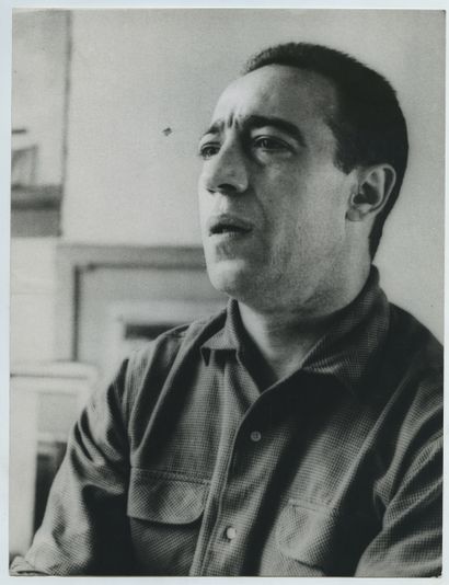 null Duilio BARNABÈ (1914-1961), peintre italien. Épreuve argentique d'époque, 18...