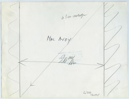 null Édouard Georges MAC-AVOY (1905-1991), signant ses œuvres MAC'AVOY, peintre et portraitiste....