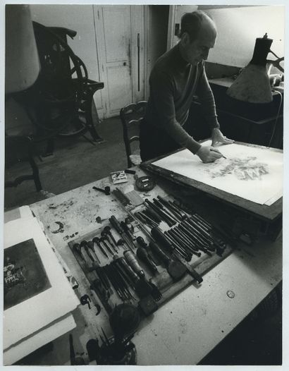 null Johnny FRIEDLAENDER (1912-1992), peintre et graveur de la nouvelle École de...