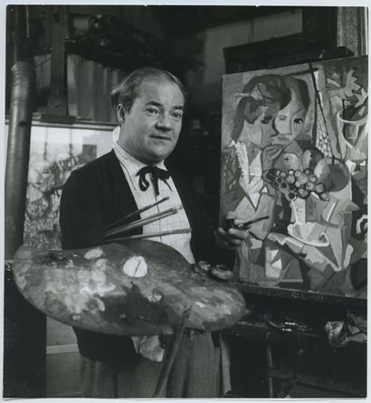 null Charles WALCH (1896-1948), artiste peintre, graveur et sculpteur. Épreuve argentique...