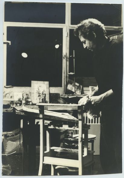 null Jacques YANKEL (1920-2020), pseudonyme de Jakob KIKOÎNE, peintre, sculpteur...