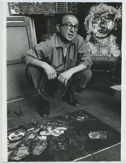 null Antonio BERNI (1905-1981), peintre argentin, graveur, artiste du collage et...