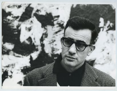null Oscar CHELIMSKY (1923-2010), peintre américain. Épreuve argentique d'époque,...