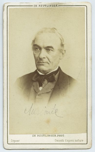 null Prosper MÉRIMÉE (1803-1870), écrivain, historien et archéologue. Épreuve d'époque...