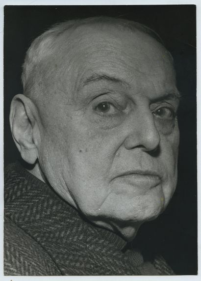 null Pierre MAC ORLAN (1882-1970), écrivain. Épreuve argentique d'époque, 18 x 13...