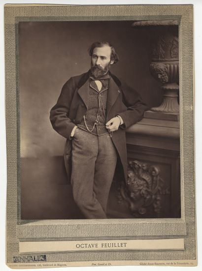 null Octave FEUILLET (1821-1890), romancier et dramaturge, membre de l'Académie française....