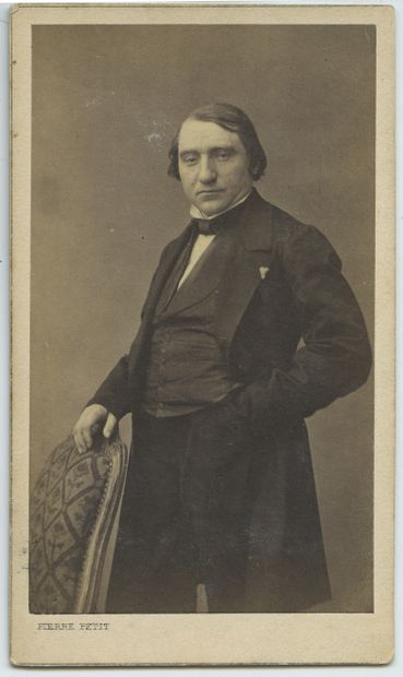 null Ernest RENAN (1823-1892) écrivain, philologue, philosophe et historien, curieux...